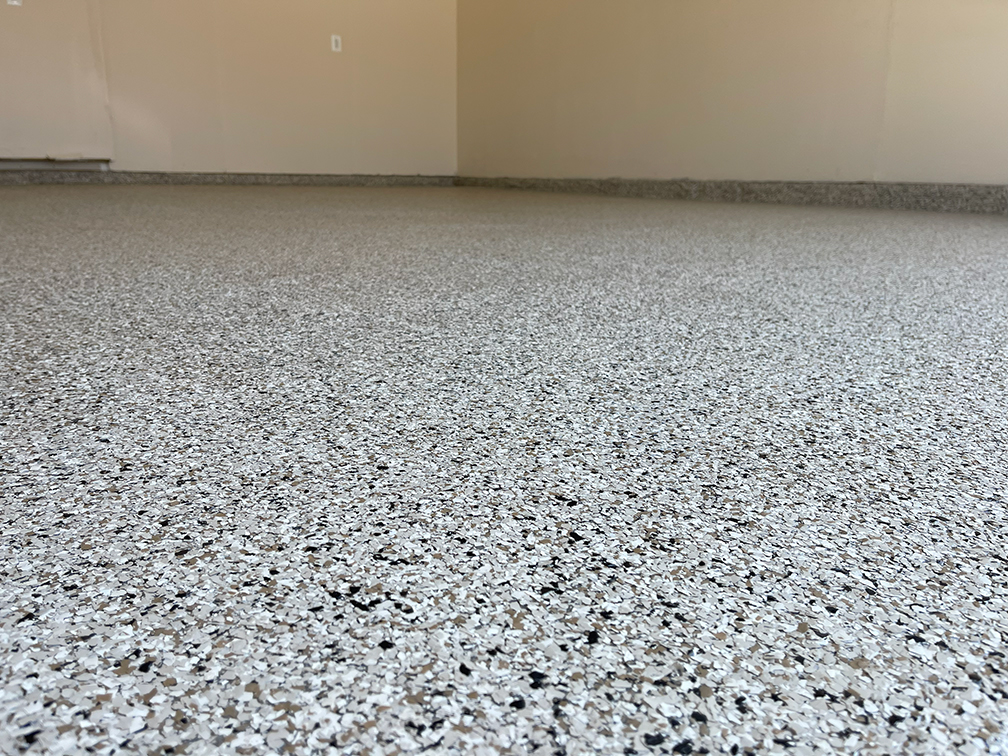 Flake epoxy garage — Bethesda